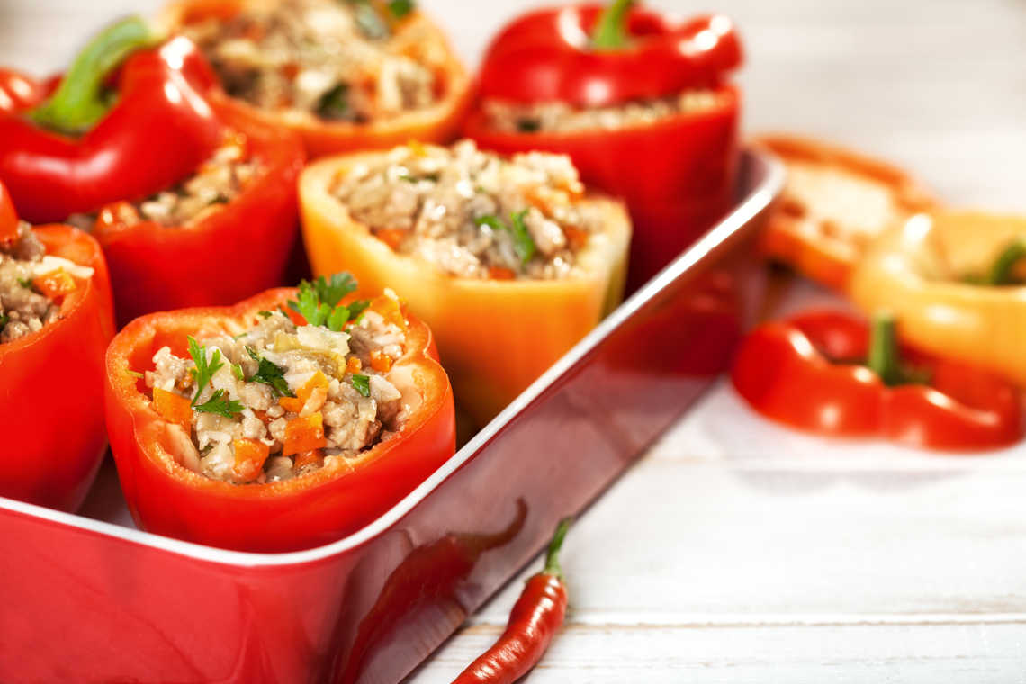 Cheeseburger Stuffed Peppers | Wwsrecipes